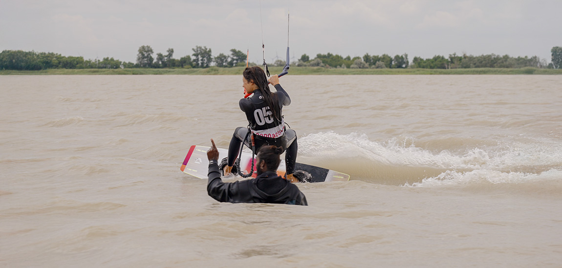 Kiten lernen bei Kite2Fly am Neusiedler See