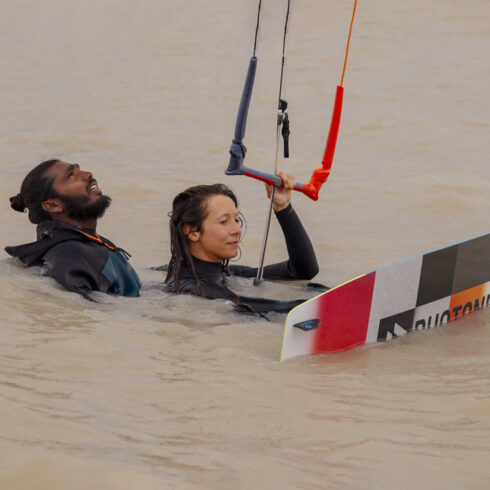 Kitesurfen lernen in Österreich
