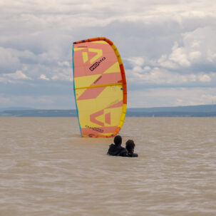 Einzelunterricht beim Kitesurfen